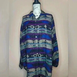 Chico's design button down Women's XL